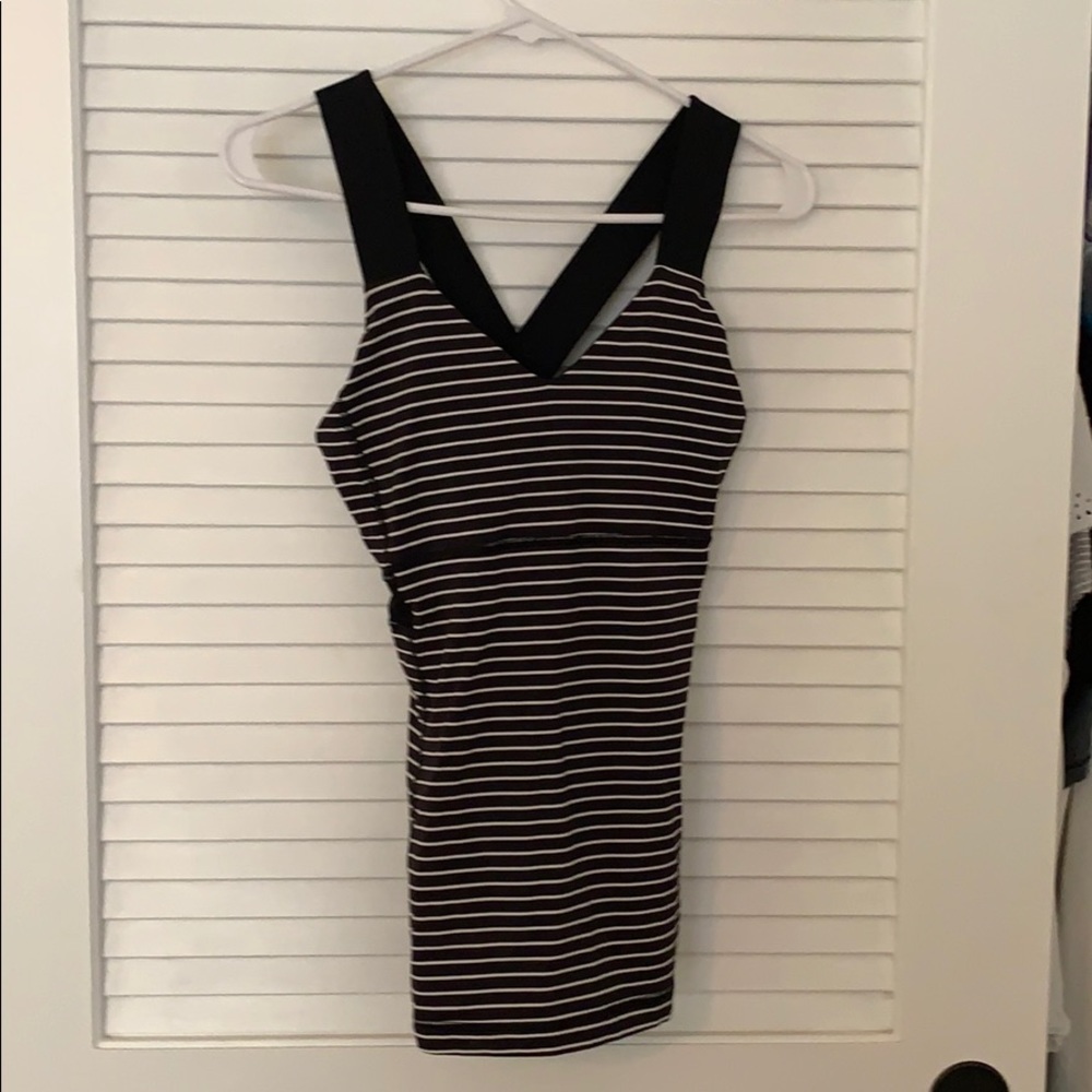 Lululemon striped tank
